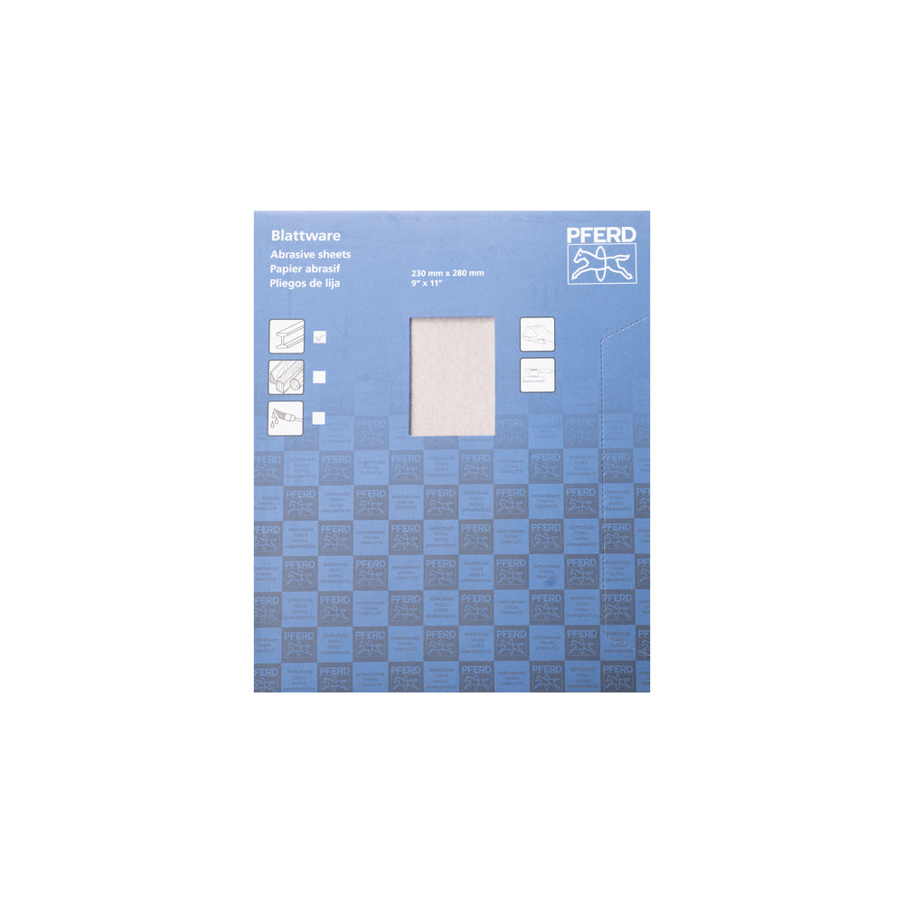 Universal paper-backed abrasive sheet alum oxide 230x280 mm BP ECO AC A320_40108379_45015249