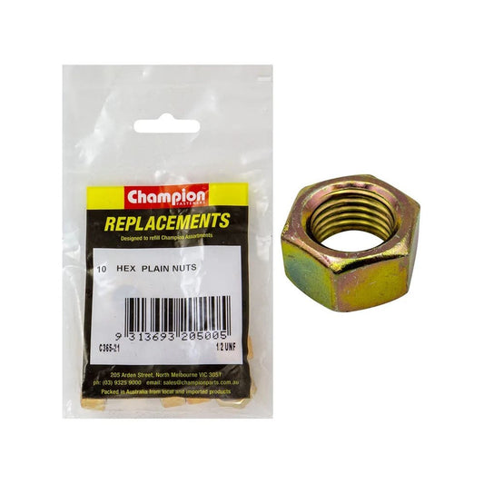 Grab Kit Refill - Nut Hex Head Grade 5 Zinc UNF 1/2'' Pk 10_93298054_C365-21