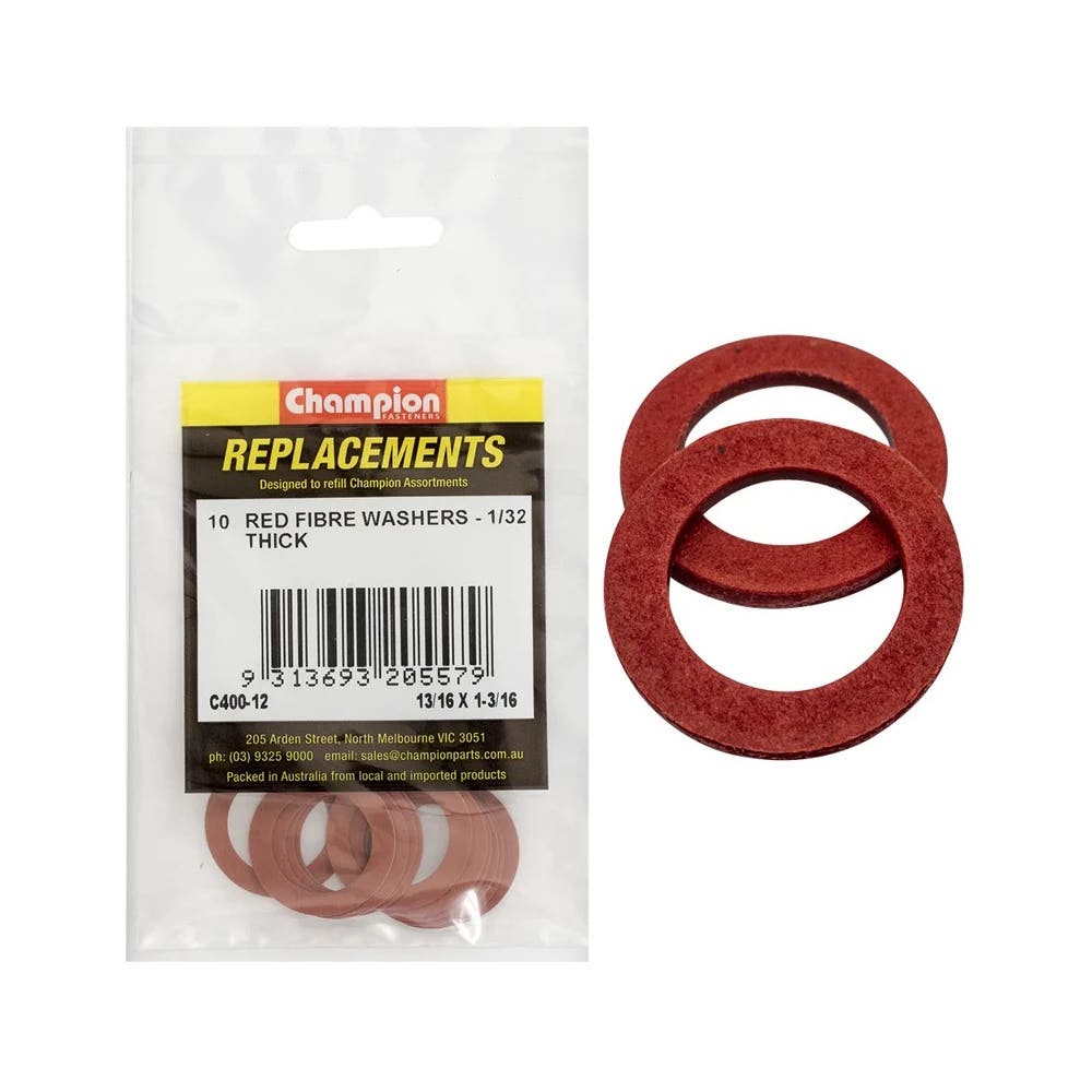 Grab Kit Refill - Washer Fibre 13/16 x 1-3/16 x 1/32'' Pk 10_291198_C400-12