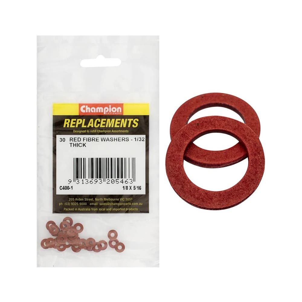 Grab Kit Refill - Washer Fibre 1/8 x 5/16 x 1/32'' Pk 30_252412_C400-1