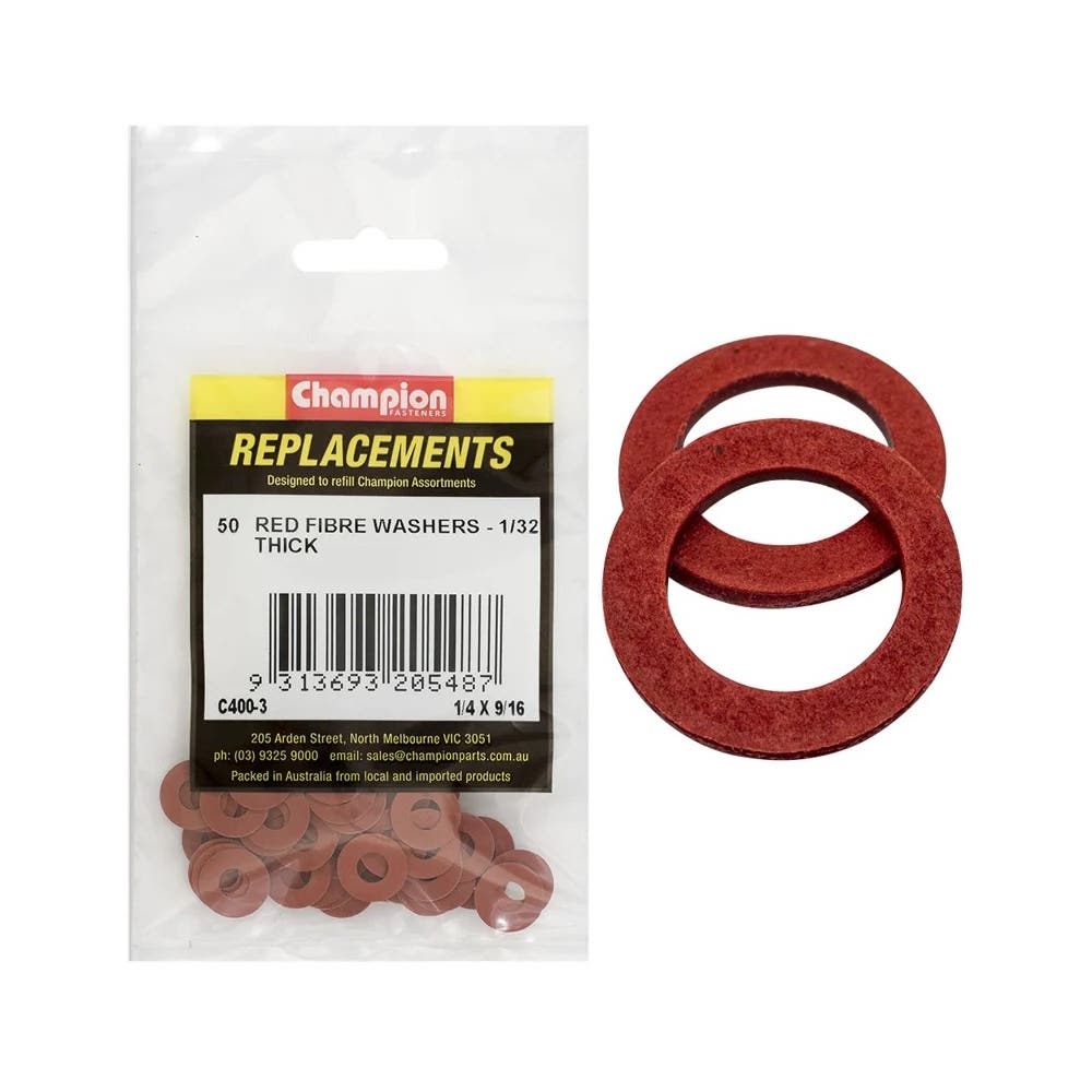 Grab Kit Refill - Washer Fibre 1/4 x 9/16 x 1/32'' Pk 50_291200_C400-3