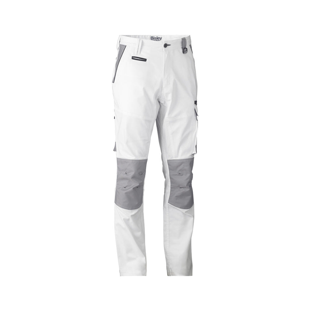 Pants Painters Contrast Cargo White 102R Bisley_40013888_BPC6422_BWHTR02