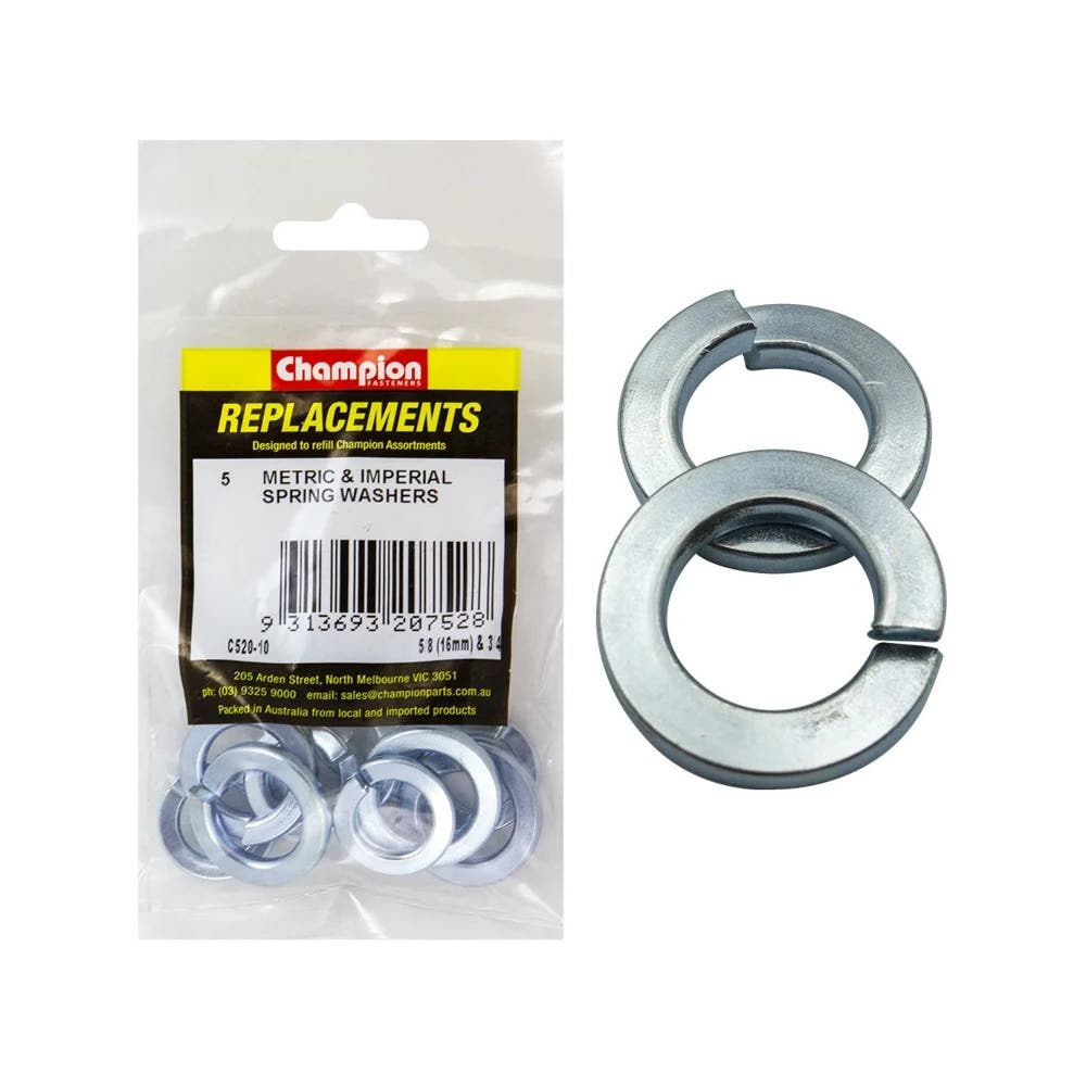 Grab Kit Refill - Washer Spring Zinc 5/8'' 16mm + 3/4'' Pk 5_222720_C520-10