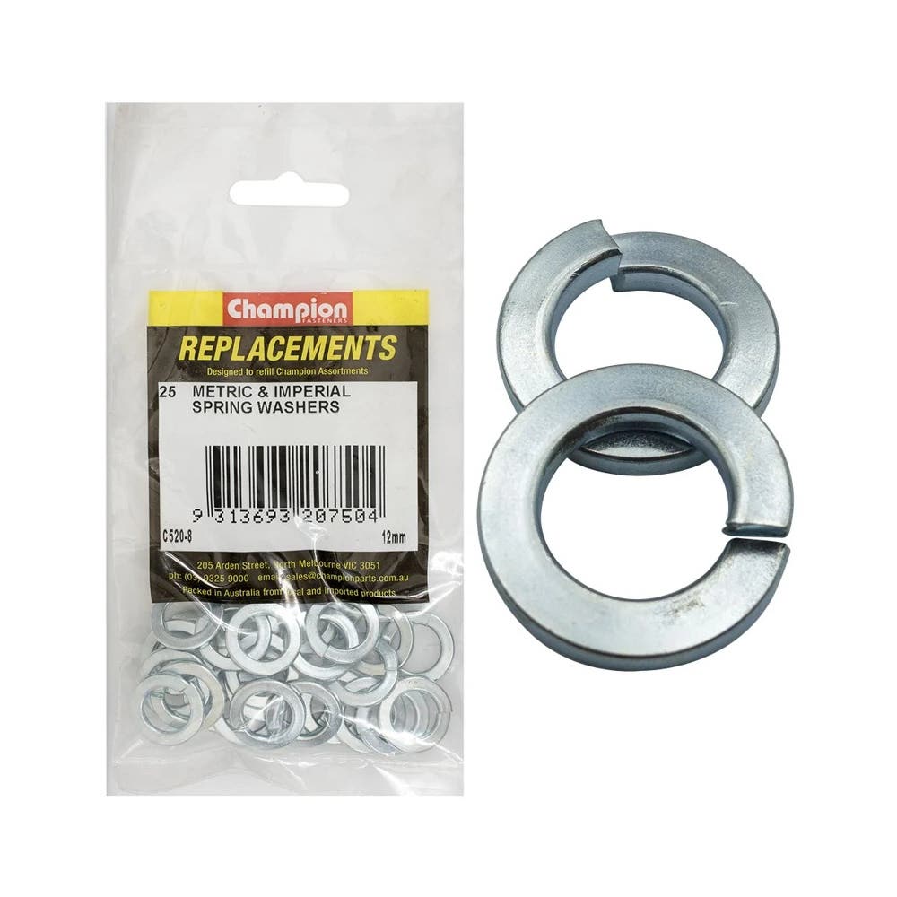Grab Kit Refill - Washer Spring Zinc 12mm Pk 25_222719_C520-8