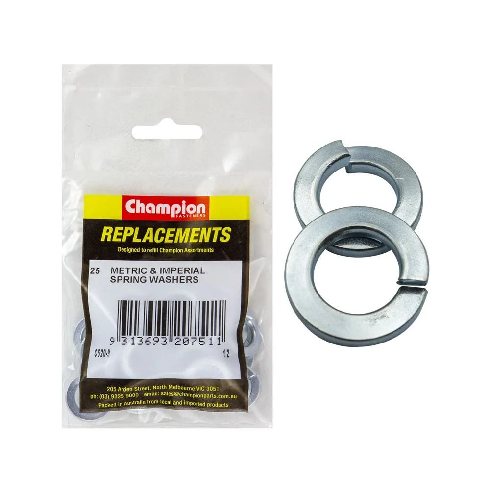 Grab Kit Refill - Washer Spring Zinc 1/2'' Pk 25_222716_C520-9