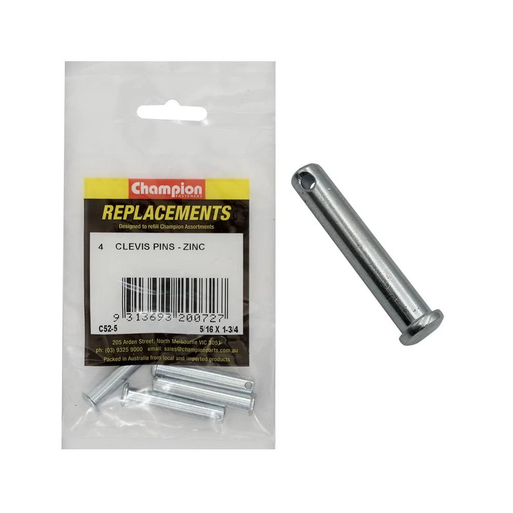 Assortment Refills 1-3/4 X 5/16 Pins Clevis_40029967_C52-5