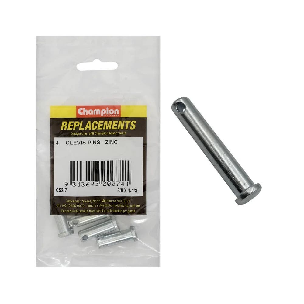 Assortment Refills 1-1/8 X 3/8 Pins Clevis_40029969_C52-7