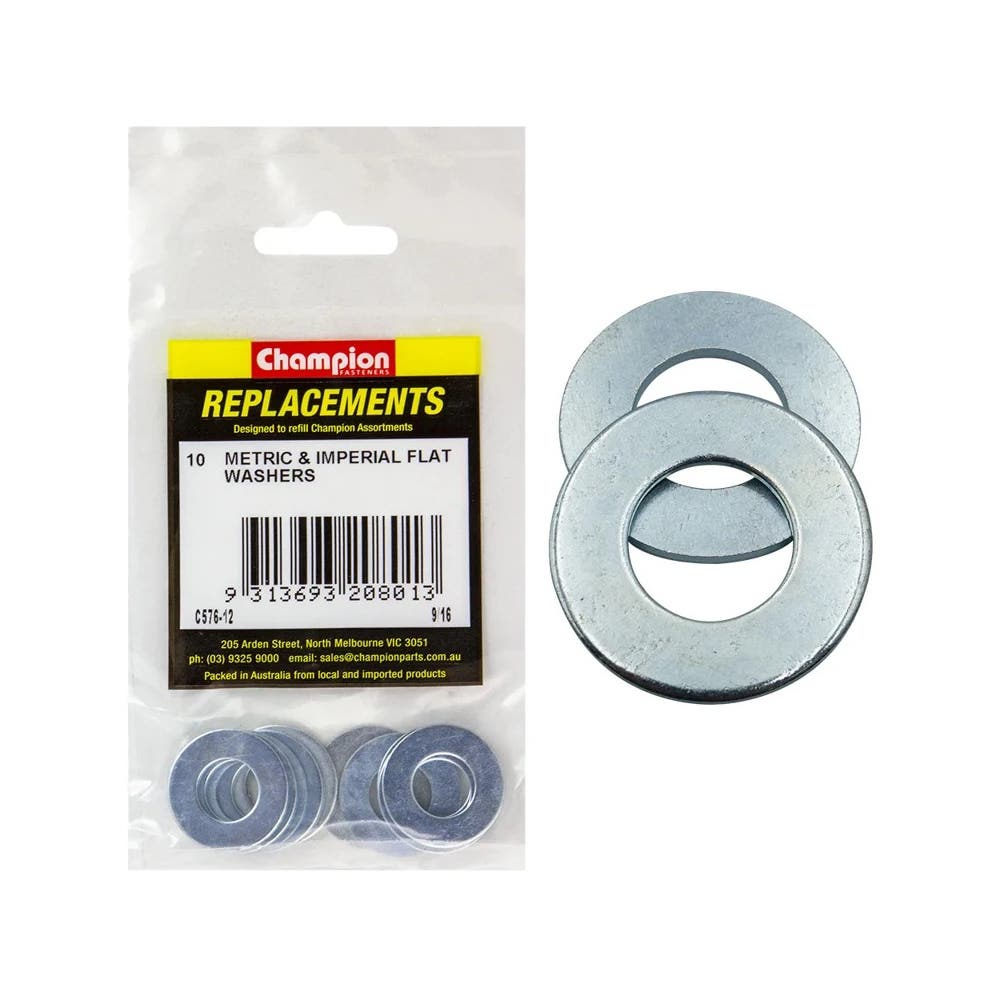 Grab Kit Refill - Washer Flat Zinc 9/16'' Pk 10_152580_C576-12