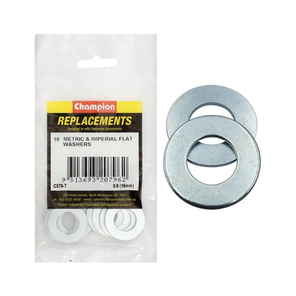 Grab Kit Refill - Washer Flat Zinc 5/8'' Pk 10_152578_C576-7