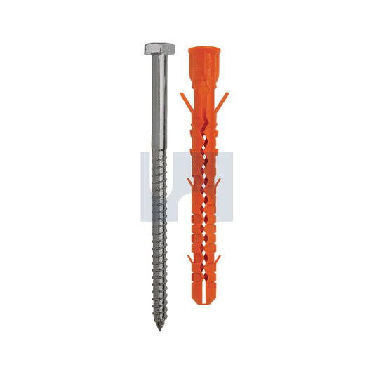 Mb-Ssf Nylon Frame Plug HDG w/Hexagon Screw Mungo - Pk 50_40088665_MUNMBSSF1121416