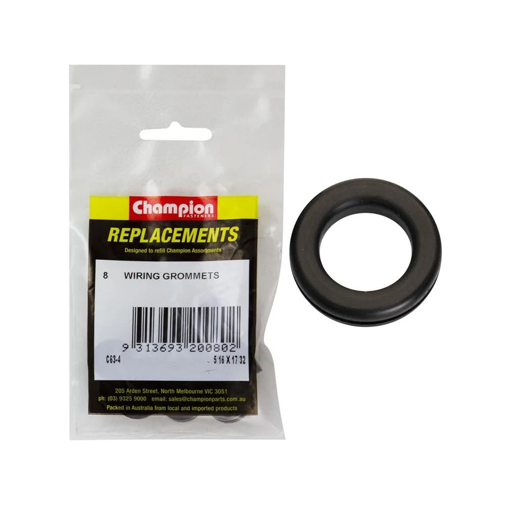 Grab Kit Refill - Grommet Wiring Rubber 5/16 x 17/32'' Pk 8_224576_C63-4