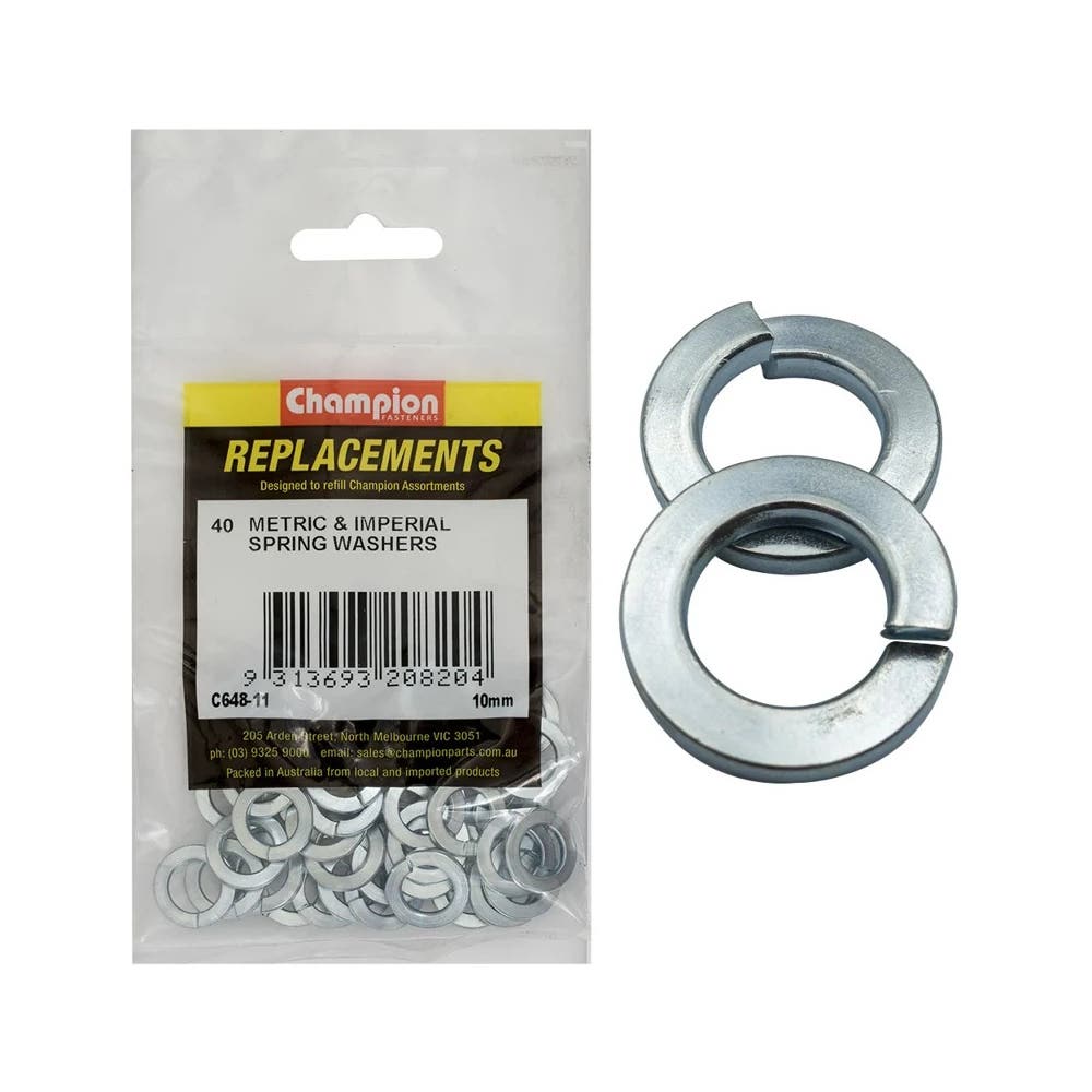 Grab Kit Refill - Washer Spring Zinc 10mm Pk 40_294470_C648-11