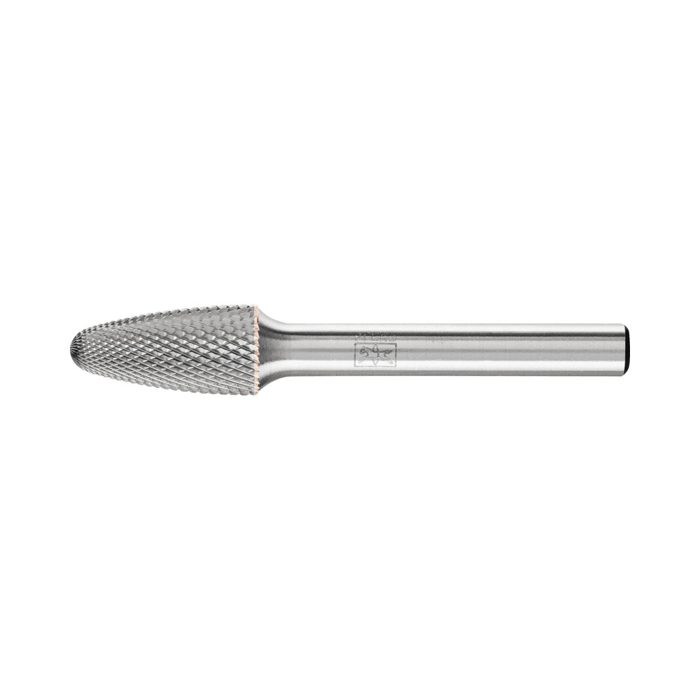 Tungsten carbide burr MICRO tree radius end RBF 10x20mm shank 6mm finishin_40107645_21157210