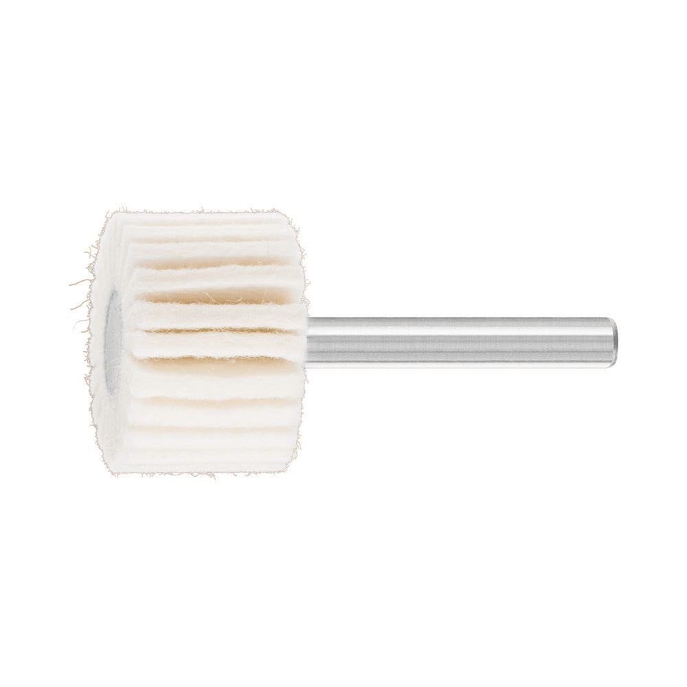 Soft mounted felt flap wheels FLS dia. 30x20 mm shank dia. 6 mm_40108226_44383020
