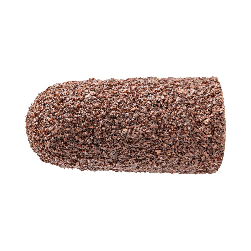 POLICAP abrasive cap PC conical w/radius end aluminium oxide 11x25 mm A60_40108115_42306111
