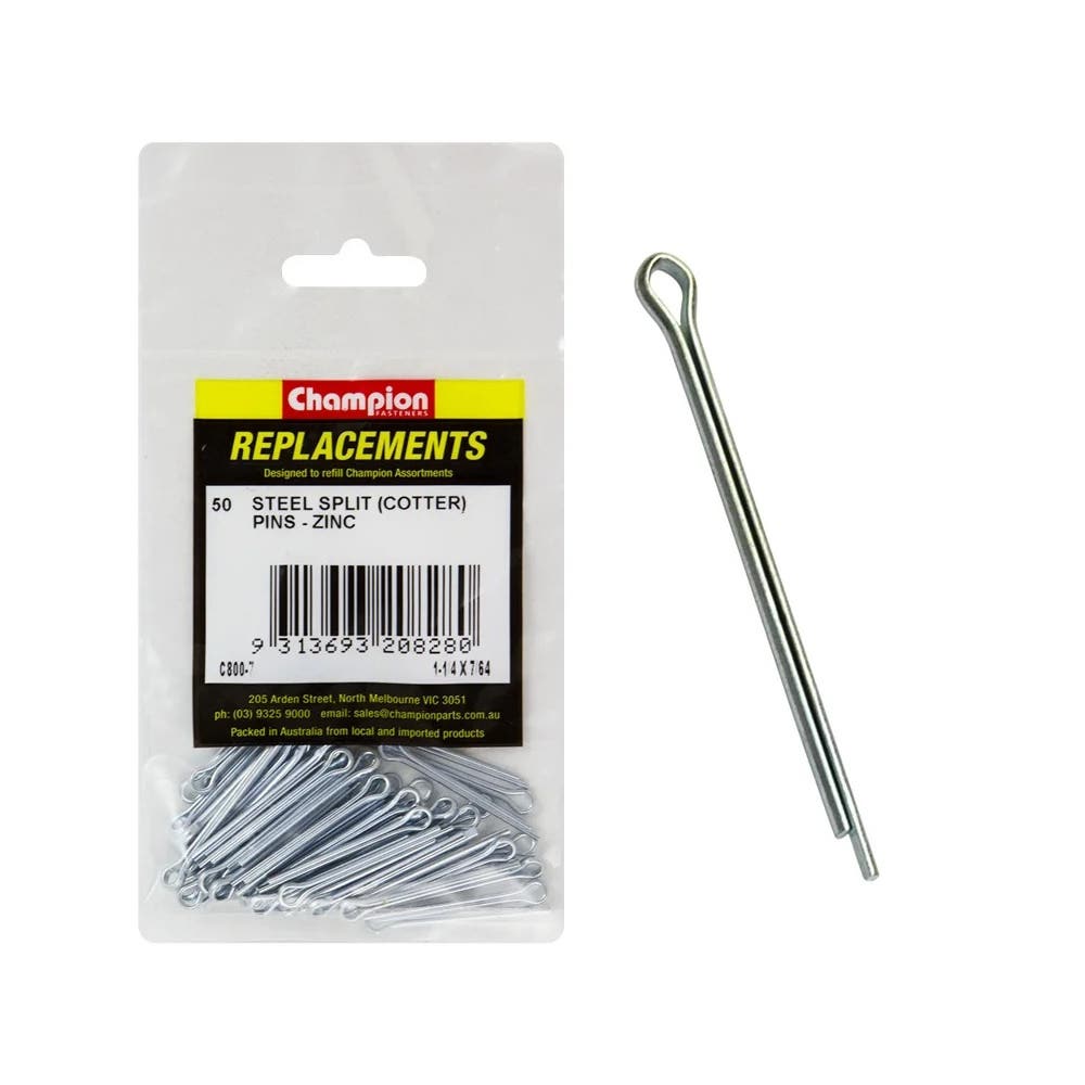 Grab Kit Refill - Pin Split Zinc 7/64 x 1-1/4'' Pk 50_213178_C800-7