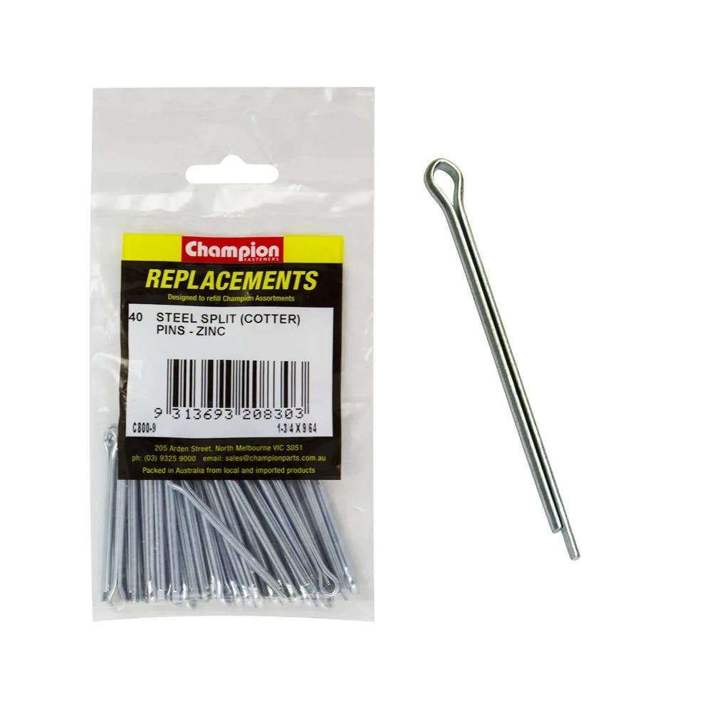 Grab Kit Refill - Pin Split Zinc 9/64 x 1-3/4'' Pk 40_244996_C800-9