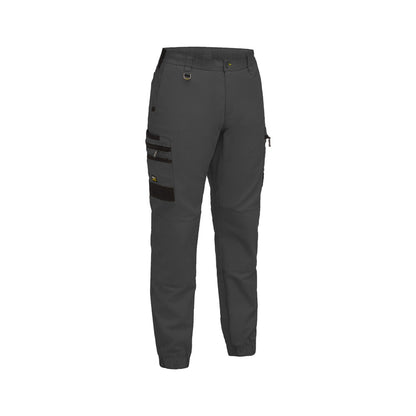Pants Cargo Cuffed Cotton 280gsm Charcoal 112R Bisley_40114729_BPC6237_BCCGR12