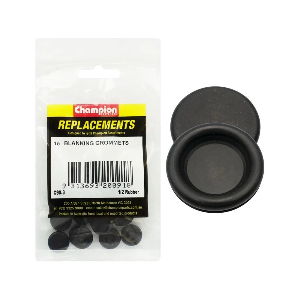 Grab Kit Refill - Grommet Blanking Rubber 1/2'' Pk 15_98889781_C90-3