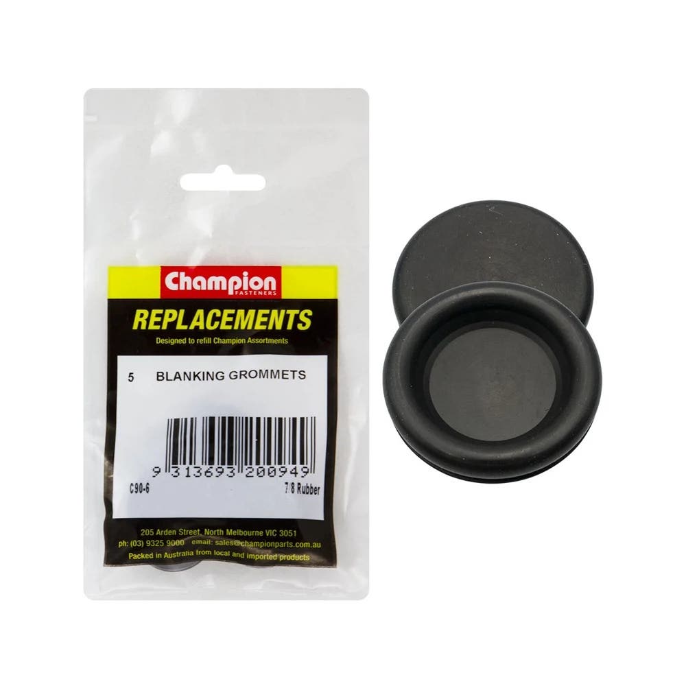 Grab Kit Refill - Grommet Blanking Rubber 7/8'' Pk 5_98889784_C90-6