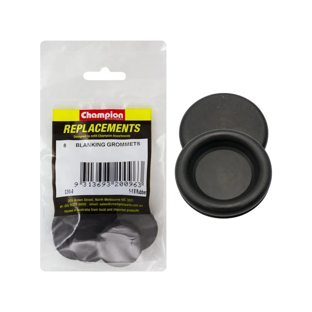 Grab Kit Refill - Grommet Blanking Rubber 1-1/8'' Pk 8_98889785_C90-8