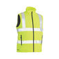 Vest Puffer His Vis 2XL Yellow Poly Ripstop TPU 115gsm 3M Tape Bisley_36002577_BV0329HT_BBLY2XL