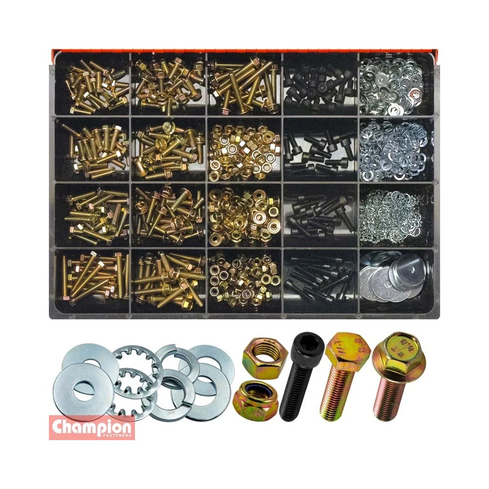 Grab Kit Bolt + Nut 6mm 753 Piece Champion CA2206_194820_CA2206