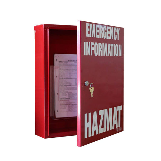 Hazmat Emergency Information Cabinet 400 x 500mm 90161070 AU25001