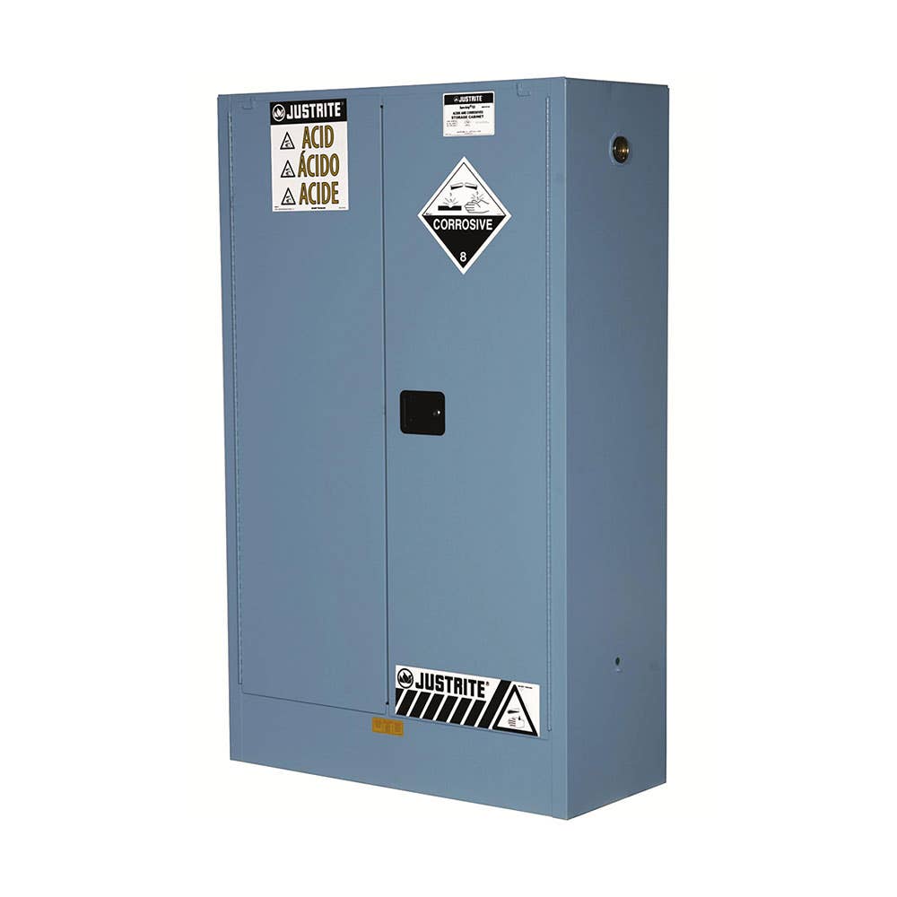 Corrosive Substances Storage Cabinet Double Doors 3 Shelves 250L 40040095 AU25452B