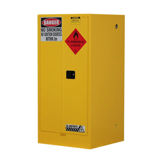 Flammable Liquid Storage Cabinet Double Door 3 Shelves 350L 30000600 AU25602