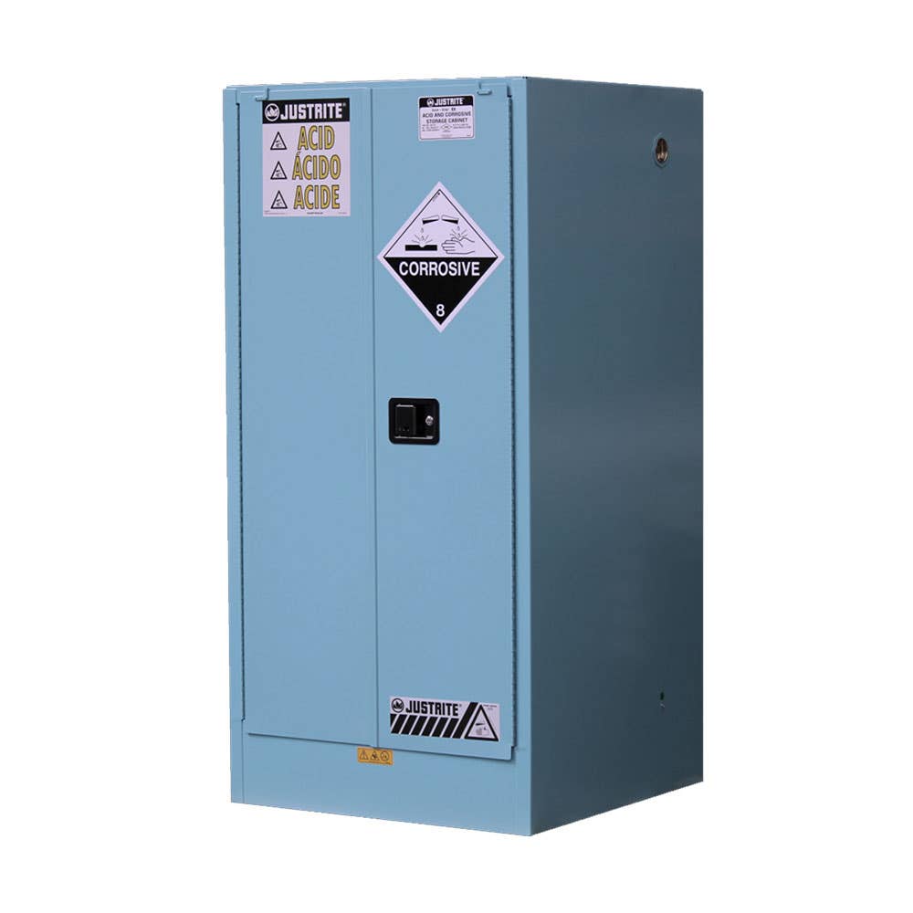 Corrosive Substances Storage Cabinet Double Doors 3 Shelves 350L 40040094 AU25602B