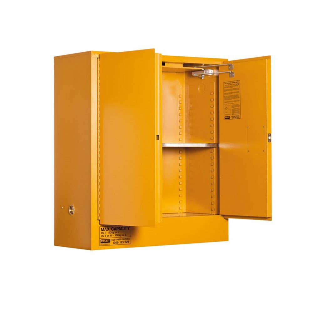 Oxidising Agents Class 5.1 Storage Cabinet 2 Shelf 160L 145054 5530AOA