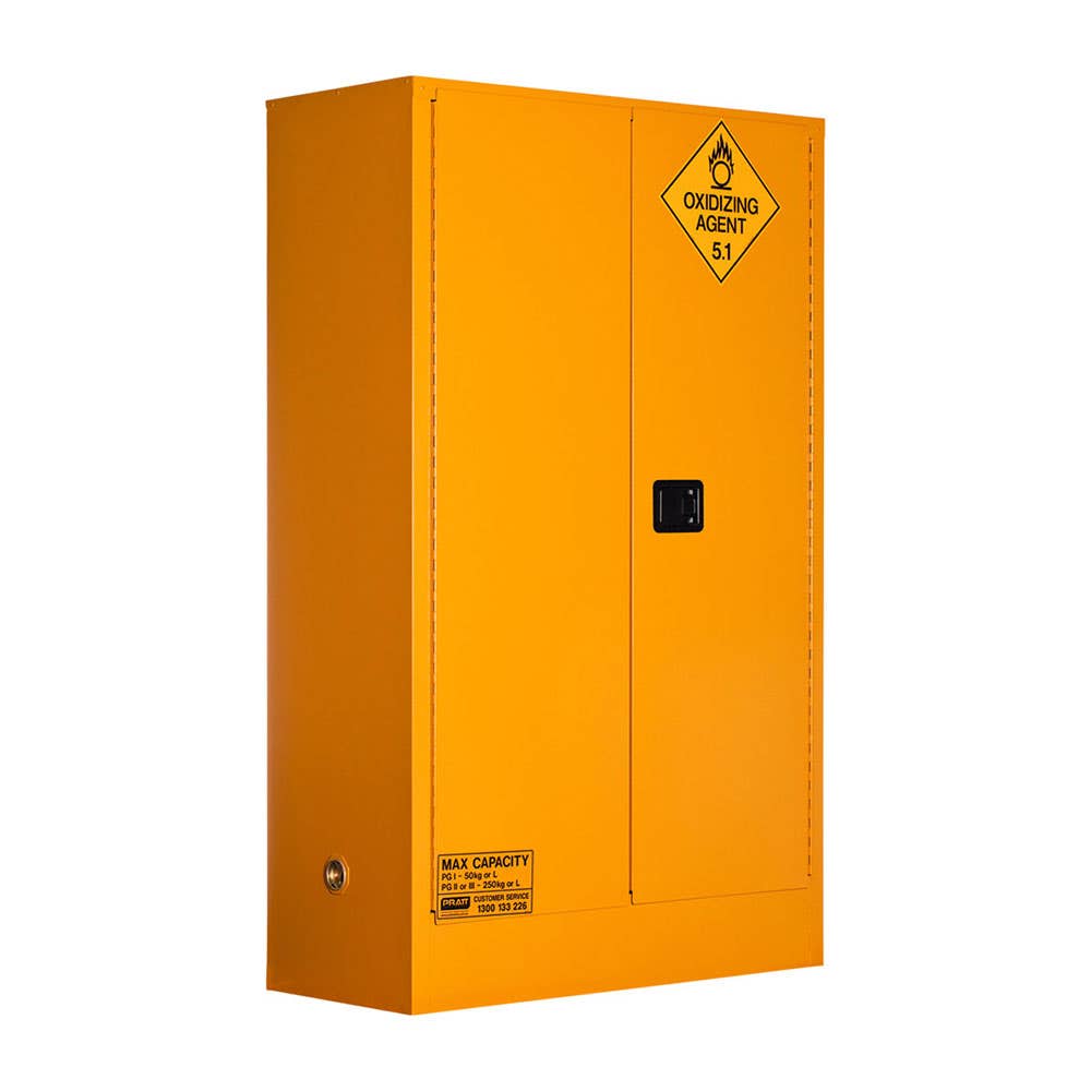 Oxidising Agents Class 5.1 Storage Cabinet 3 Shelf 250L 90168079 5545AOA