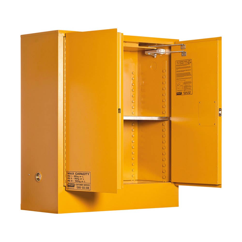 Toxic Substances Class 6 Storage Cabinet 2 Shelf 160L 90160407 5530AST