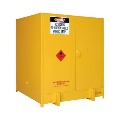 Large Capacity Flammable Liquids Storage Cabinet Pallet Store 850L 234325 PS1000SS
