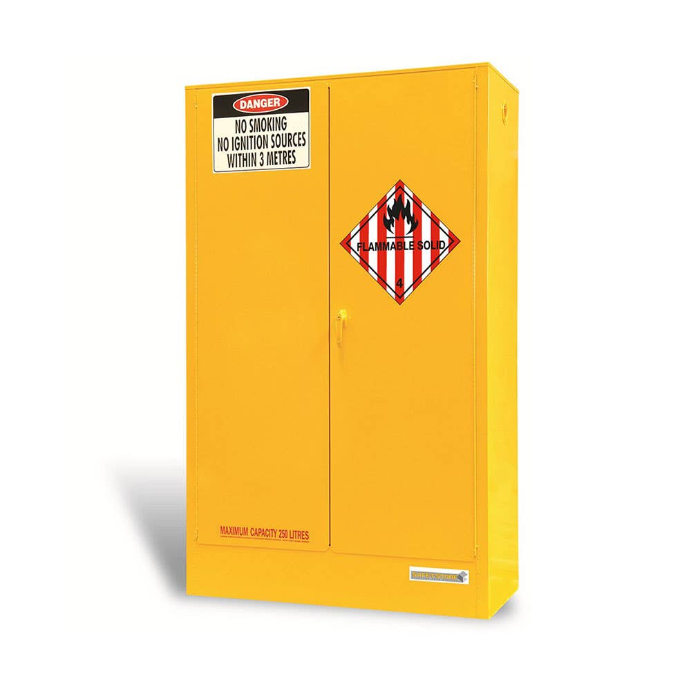 Dual Door Flammable Solids Storage Cabinet 250L 36000245 SC2504.1