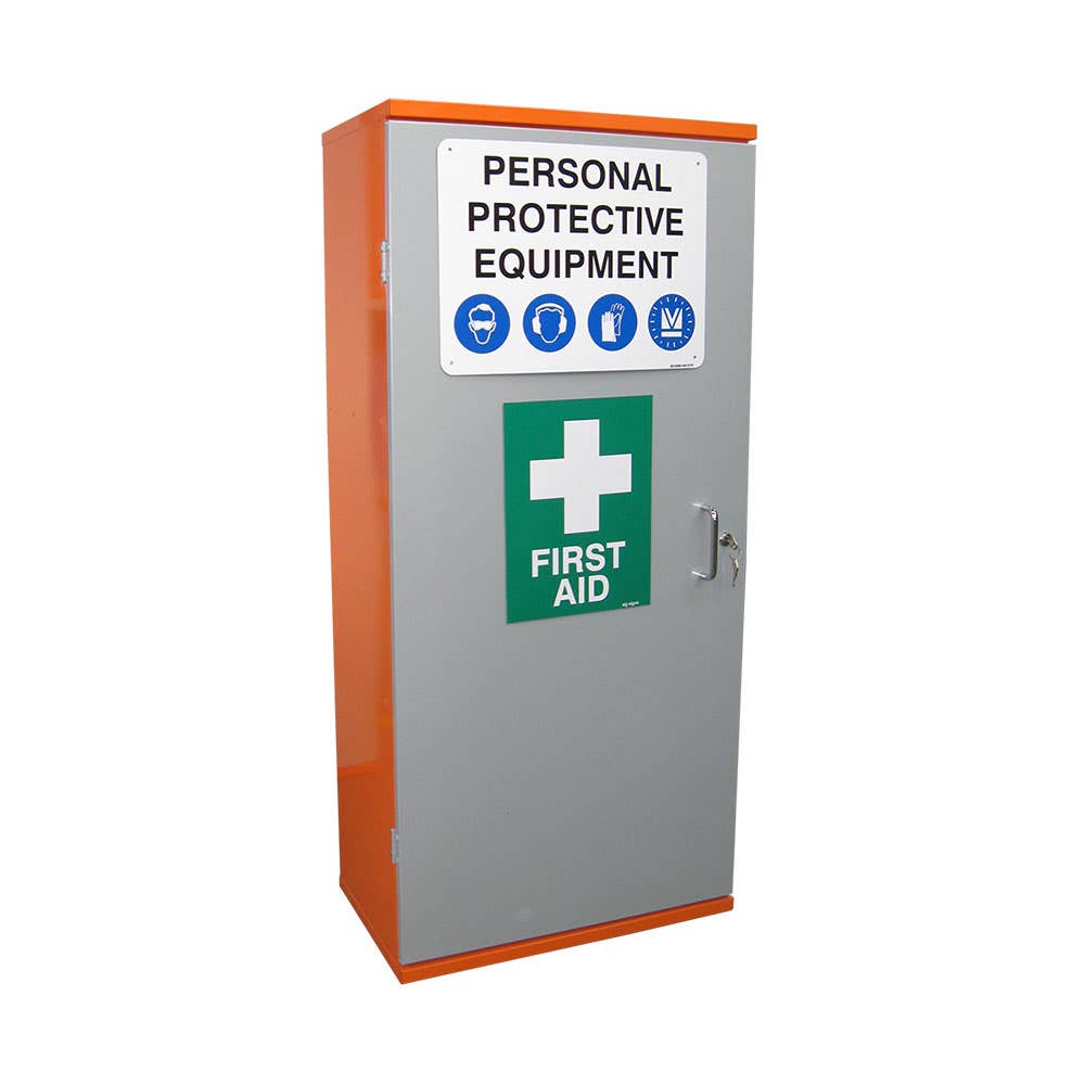 PPE Storage Cabinet Single Door 3 Shelves 36000699 SPP2