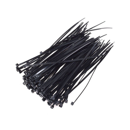 Cable Tie Black UV Stabilized (100) 7.8x203mm 182284 CT203BK-HD
