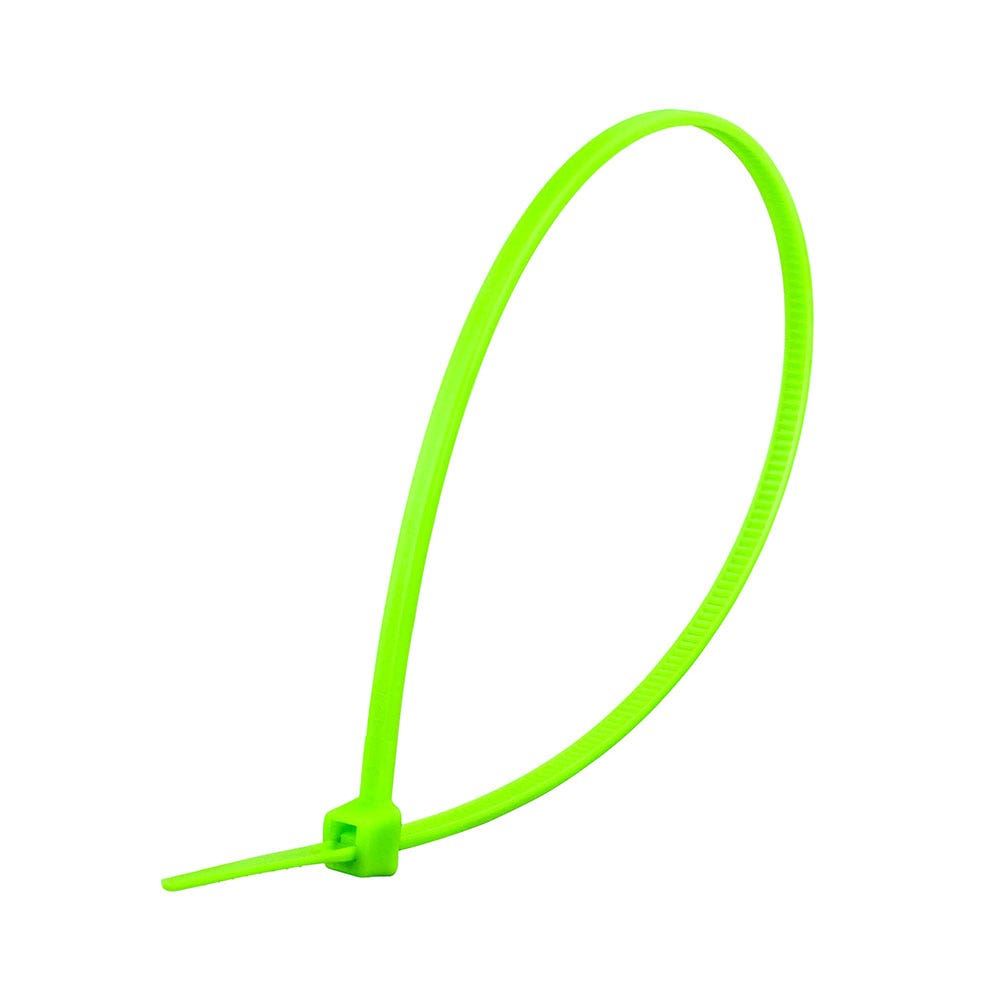 Cable Tie Nylon Fluoro Green 188 x 4.5mm Panduit Pk 100 88830146 CV200NGN