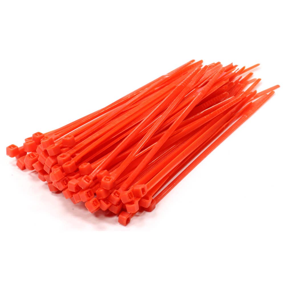 UV Resistant Cable Tie Red 300 x 4.8mm 100 Pk 64510087 CTR48300