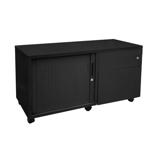 Rapid Mobile Caddy Tambour Door Left Hand Side Black_9031350_GCADL BL