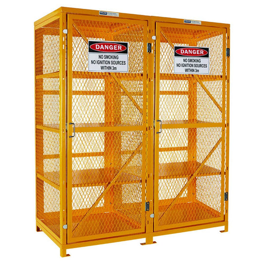 Aerosol Storage Cage Flat Pack 4 Shelf 800 Cans 422430 PSGC16A-FP
