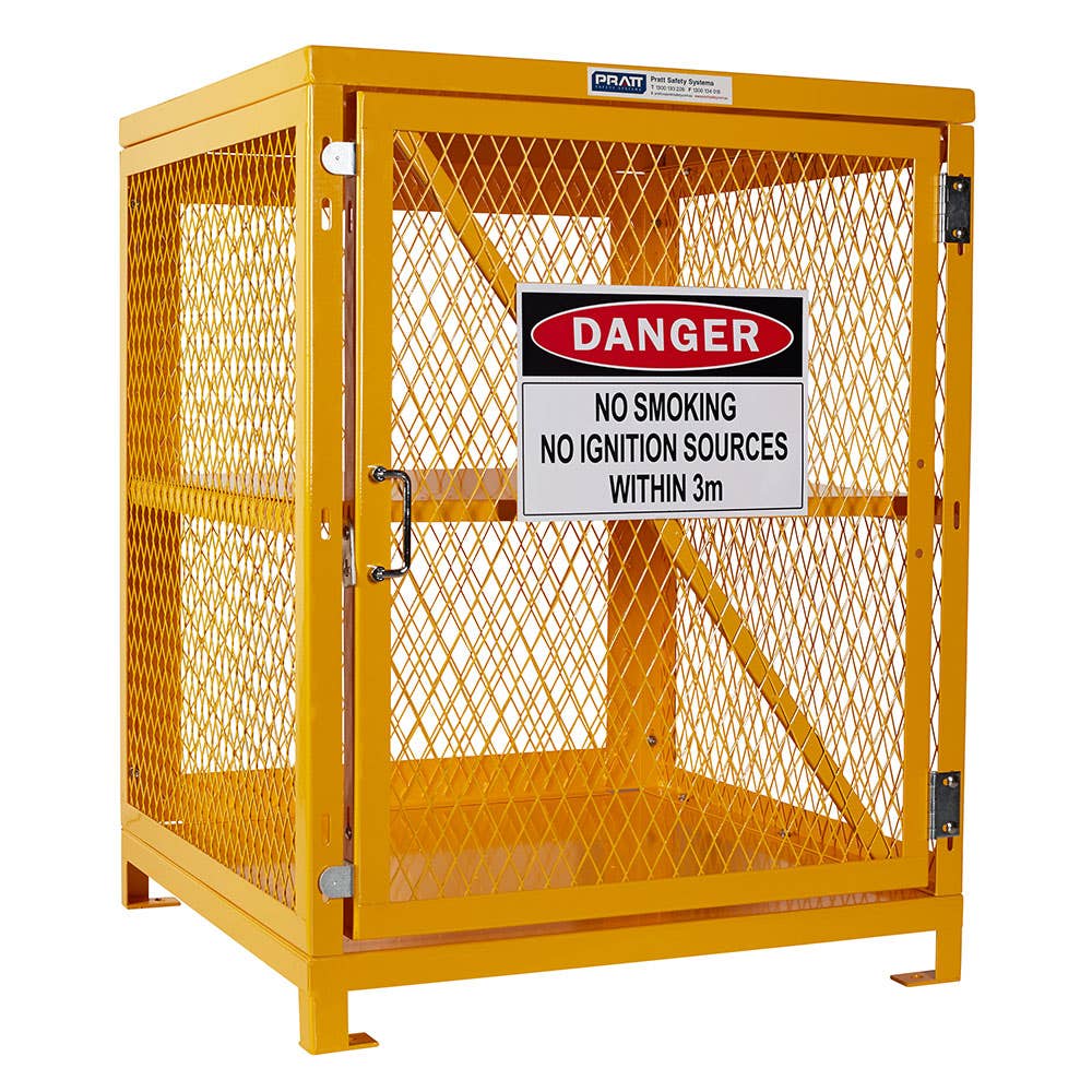 Aerosol Storage Cage Flat Pack 2 Shelf 200 Cans 286159 PSGC4A-FP