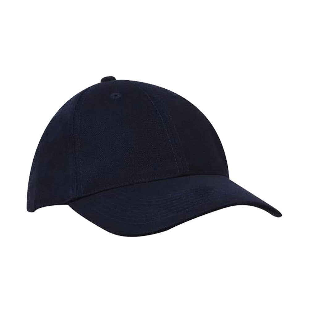 4199 Brushed Cotton Baseball Cap Navy 288970 4199-NAVY