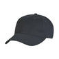 Hat Cap Premium Soft 6 Panel Cotton Velcro Closure Charcoal 447238 8000-CH