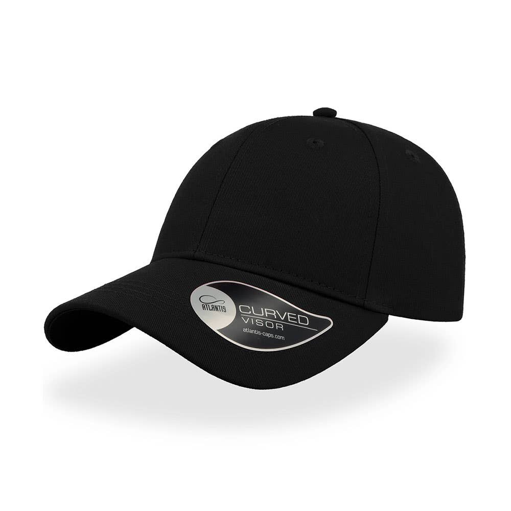 A1420 Hit Cotton Sports Cap Black 516790 A1420-BL