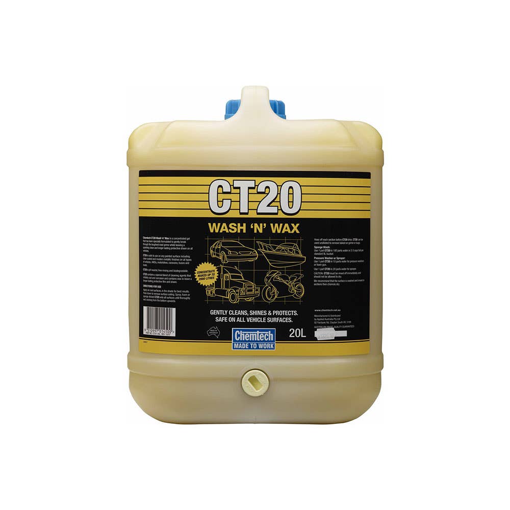 CT20 Wash & Wax Concentrate 20 Litre 504422 CT20 20L