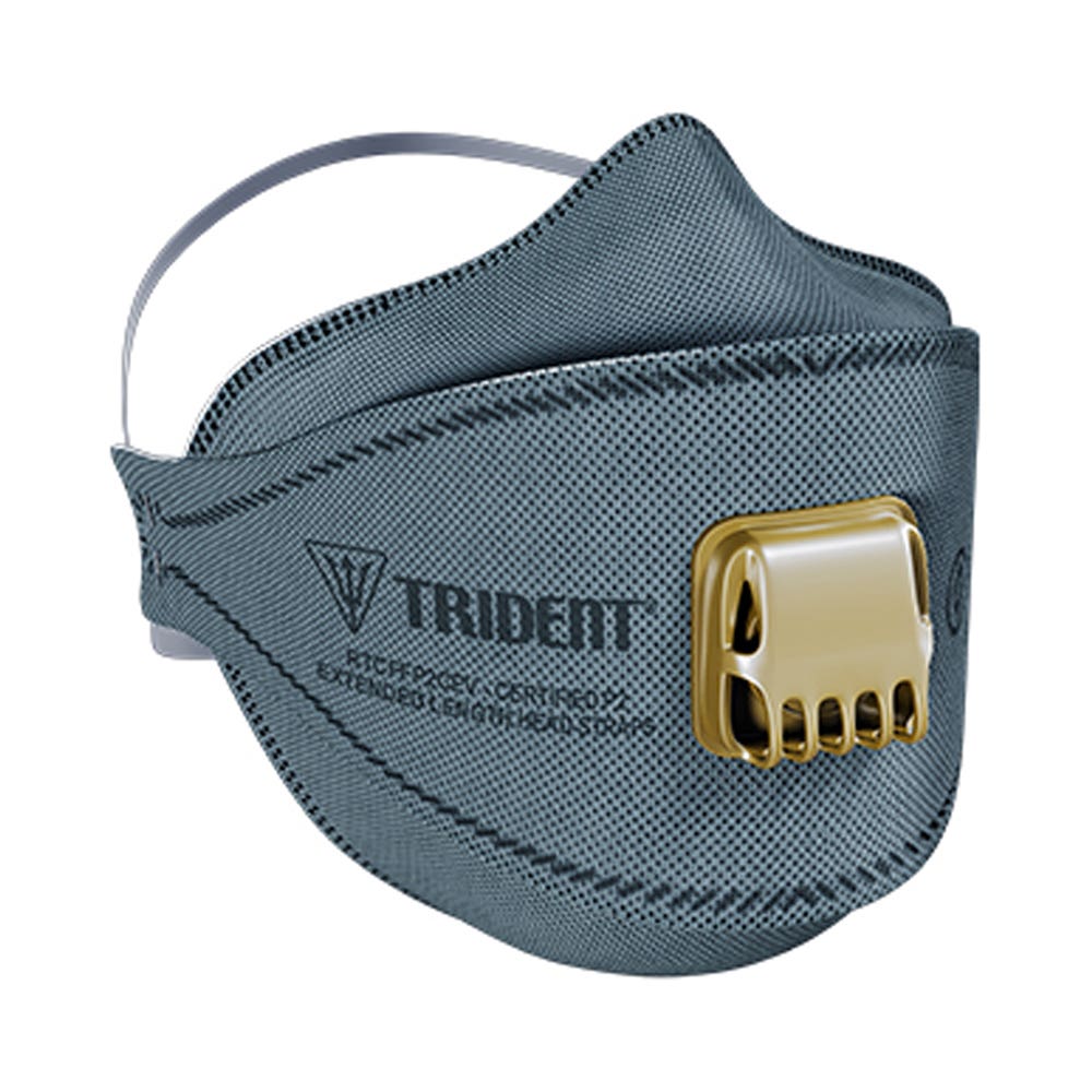 P2V Flat Fold Carbon Respirators 2XL 20 Pk 40046790 RTCFFP2CXXLV
