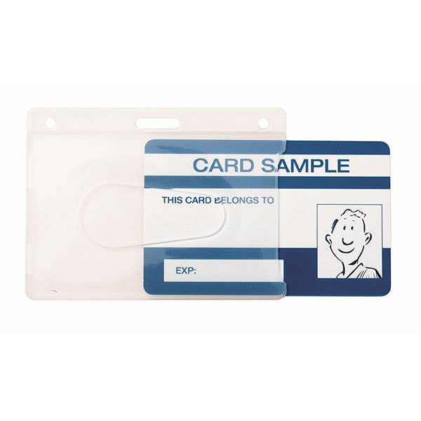 ID Card Holder To Suit Card 86 x 54mm 25 Pack 1042731 80317