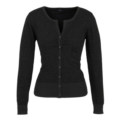 Cardigan Womens Merino Wool Origin Black 2XL Biz 79905648 LC131LL-BLK-2XL